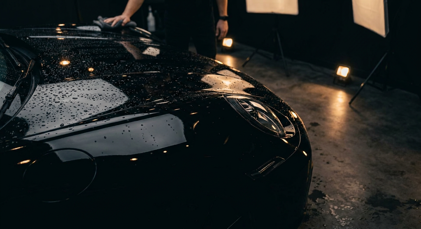 Professional mobile auto detailing service
